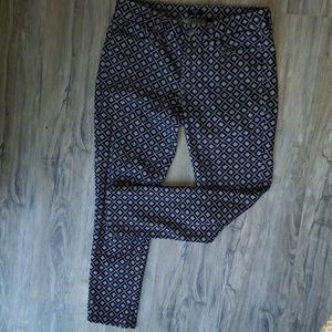 J. Crew geometric pants